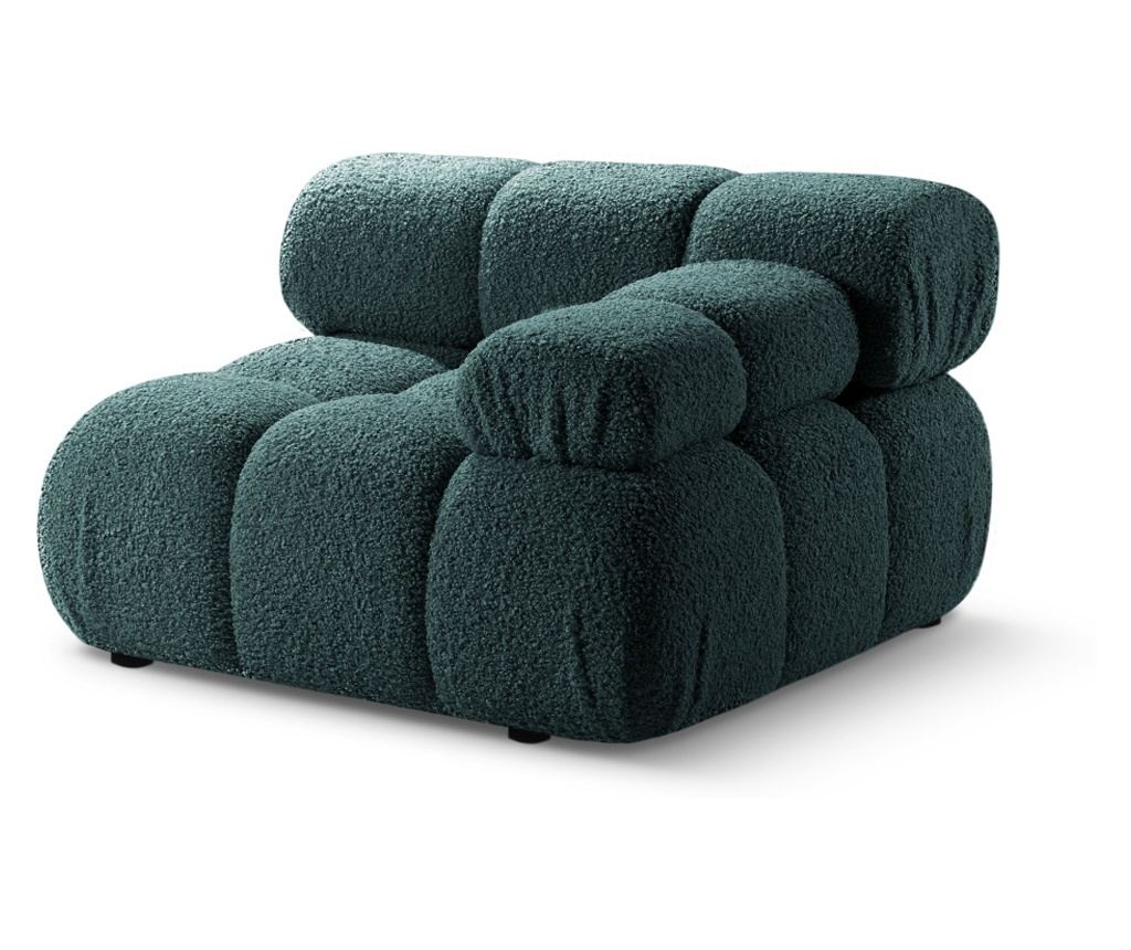 Micadoni Home 536679 Sarok elem, Bellis, Kék-zöld, 70x94x94 cm - 2