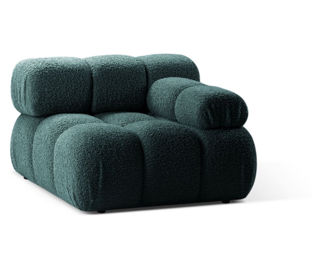 Micadoni Home 536679 Sarok elem, Bellis, Kék-zöld, 70x94x94 cm - 3