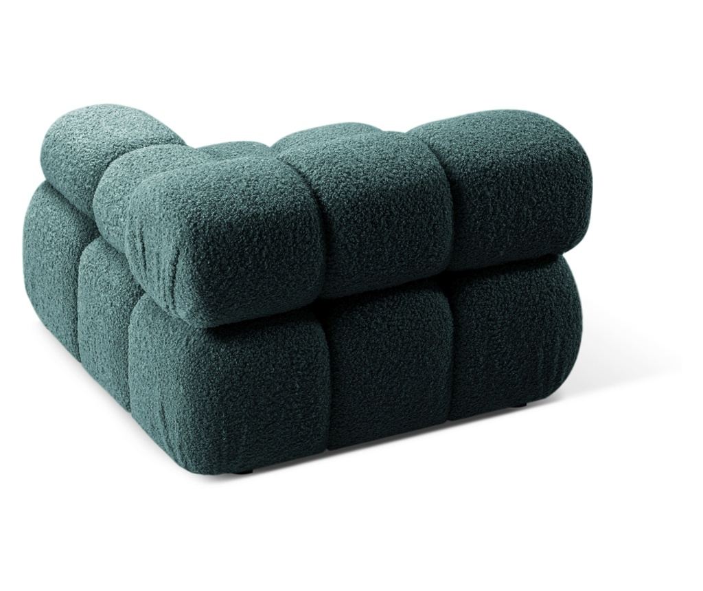 Micadoni Home 536679 Sarok elem, Bellis, Kék-zöld, 70x94x94 cm - 4