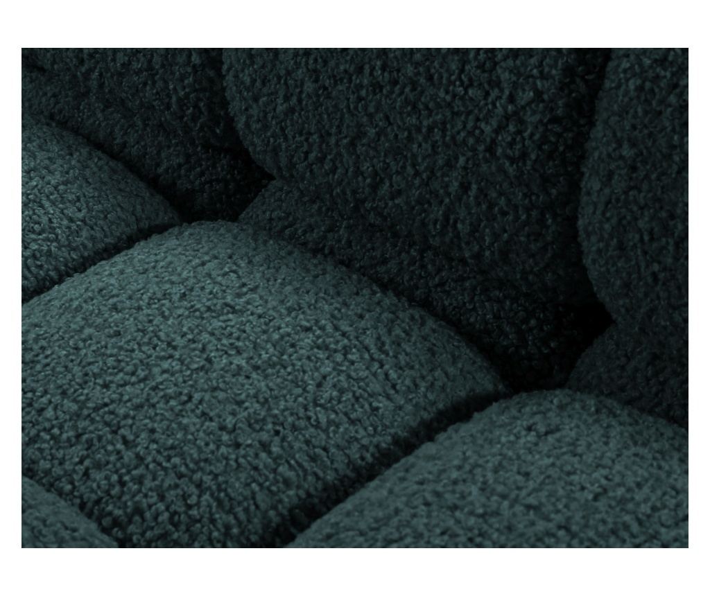 Moduláris sarokülés Micadoni Home 536882, Bellis, kék-zöld, 70x155x282 cm - 5