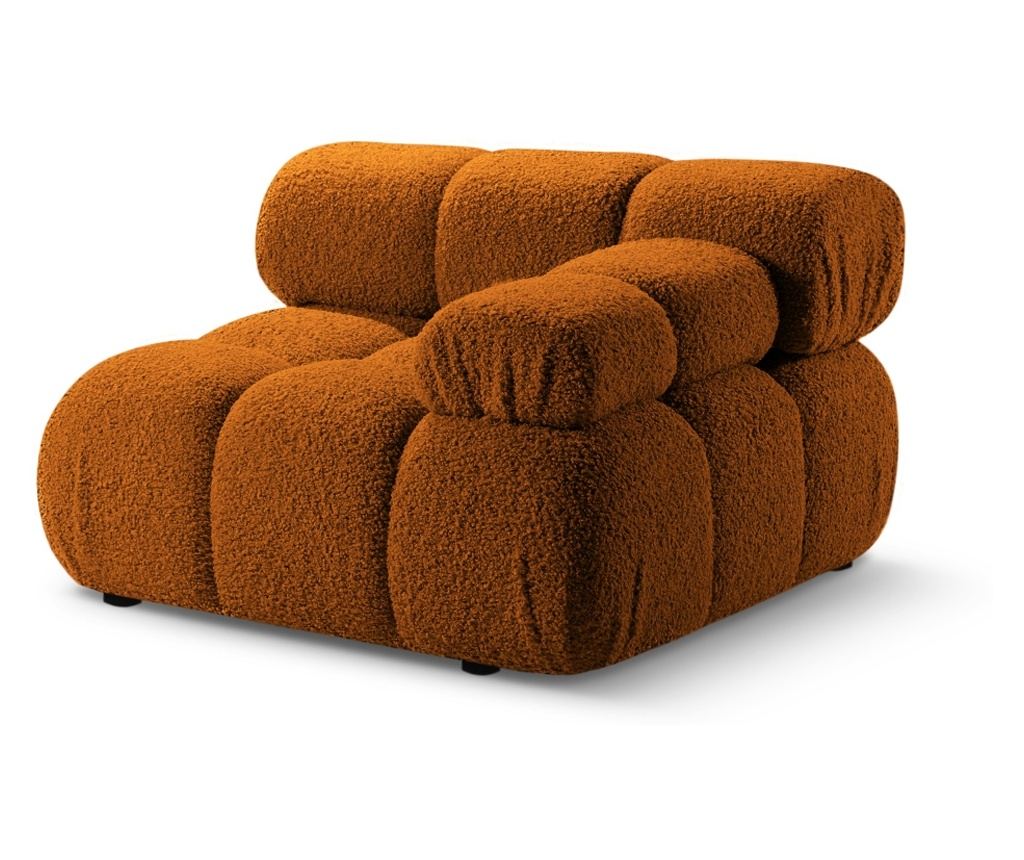 Micadoni Home 536679 Sarok elem, Bellis, téglavörös szín, 70x94x94 cm - 2