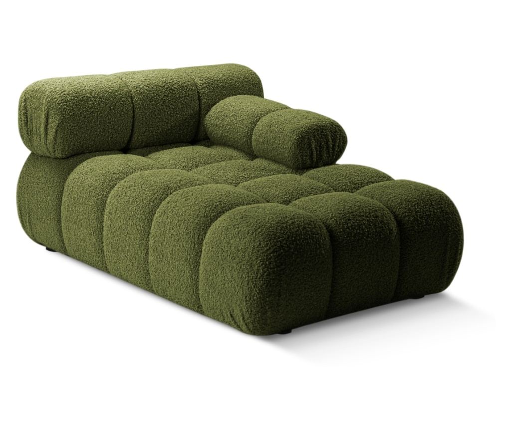 Micadoni Home 536834 Kanapé, Bellis, Zöld, 70x94x155 cm - 2