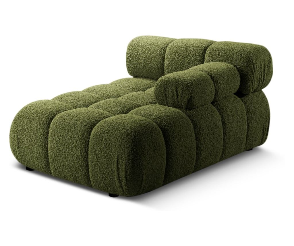 Micadoni Home 536834 Kanapé, Bellis, Zöld, 70x94x155 cm - 3