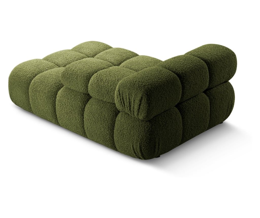 Micadoni Home 536834 Kanapé, Bellis, Zöld, 70x94x155 cm - 4