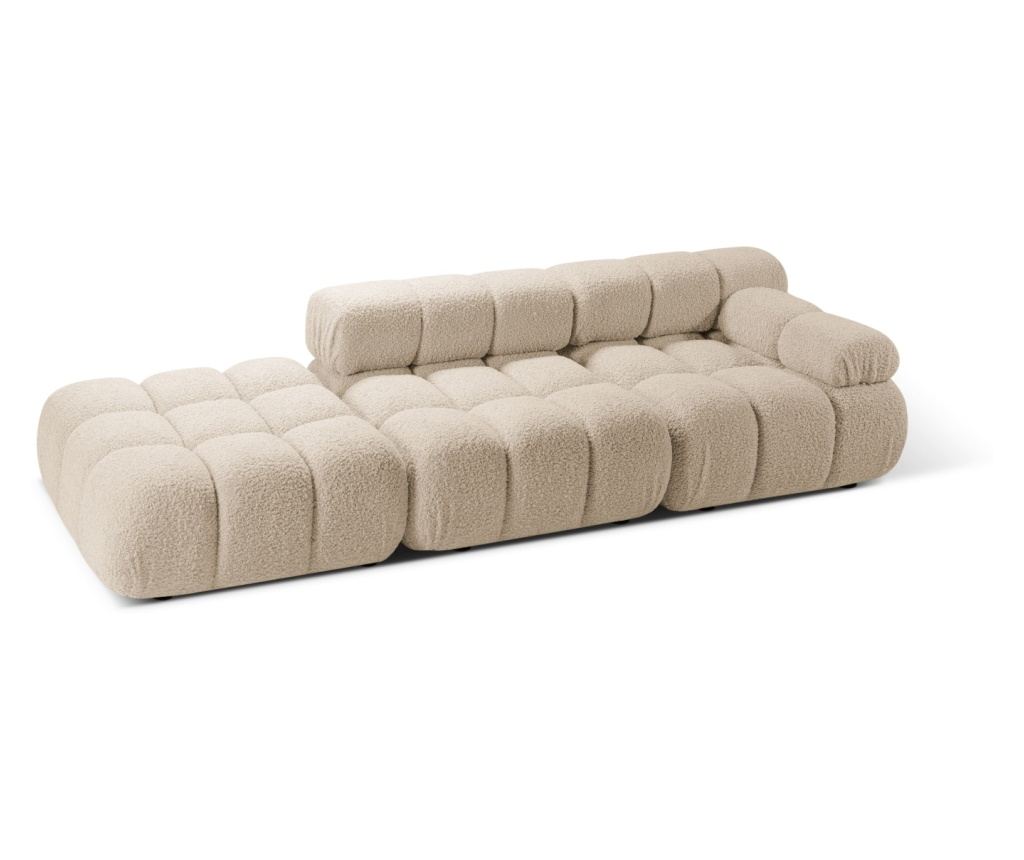 Micadoni Home Bellis Moduláris Sarokgarnitúra, Világos Bézs - 2