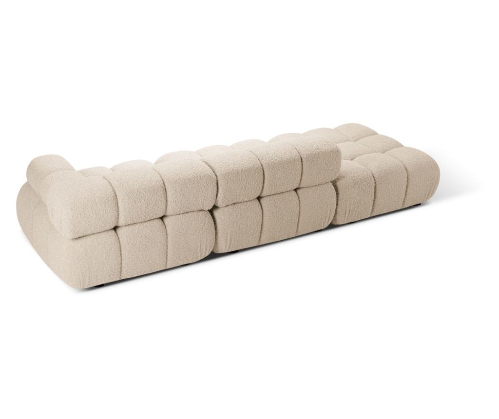 Micadoni Home Bellis Moduláris Sarokgarnitúra, Világos Bézs - 3