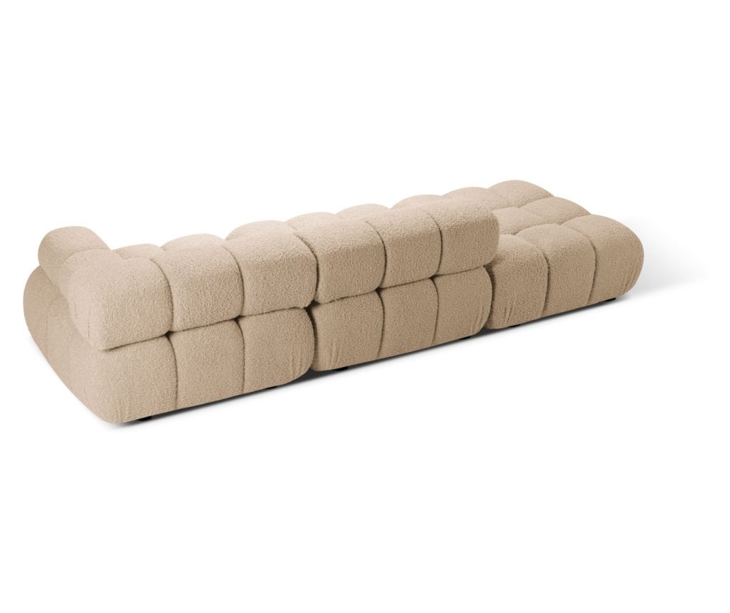 Moduláris sarokkanapé Micadoni Home 536715, Bellis, Homok, 70x94x282 cm - 3