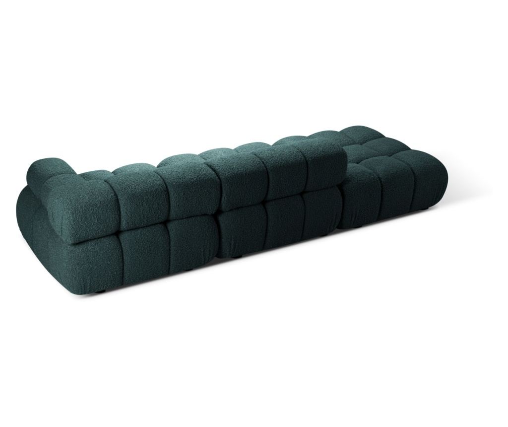 Micadoni Home Bellis moduláris sarokgarnitúra, kék-zöld - 5