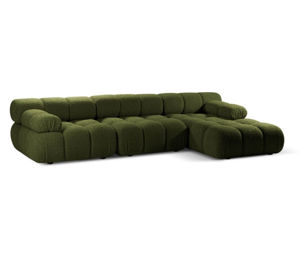 Micadoni Home Bellis moduláris sarokgarnitúra, zöld - 2