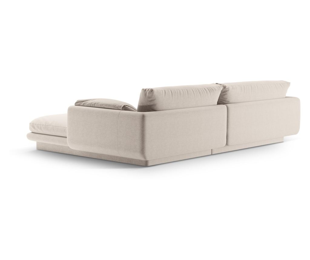 Micadoni Home Torino világos bézs sarokgarnitúra - 3