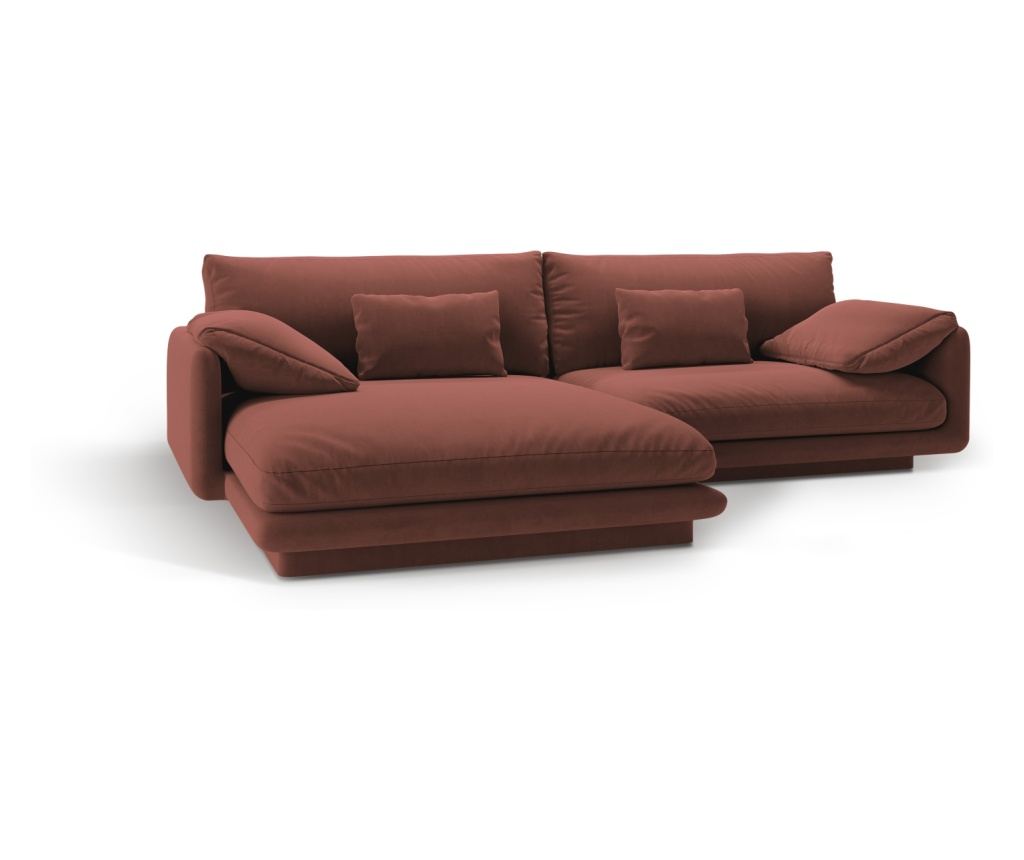 Micadoni Home Torino természetes bőr sarokgarnitúra - 4