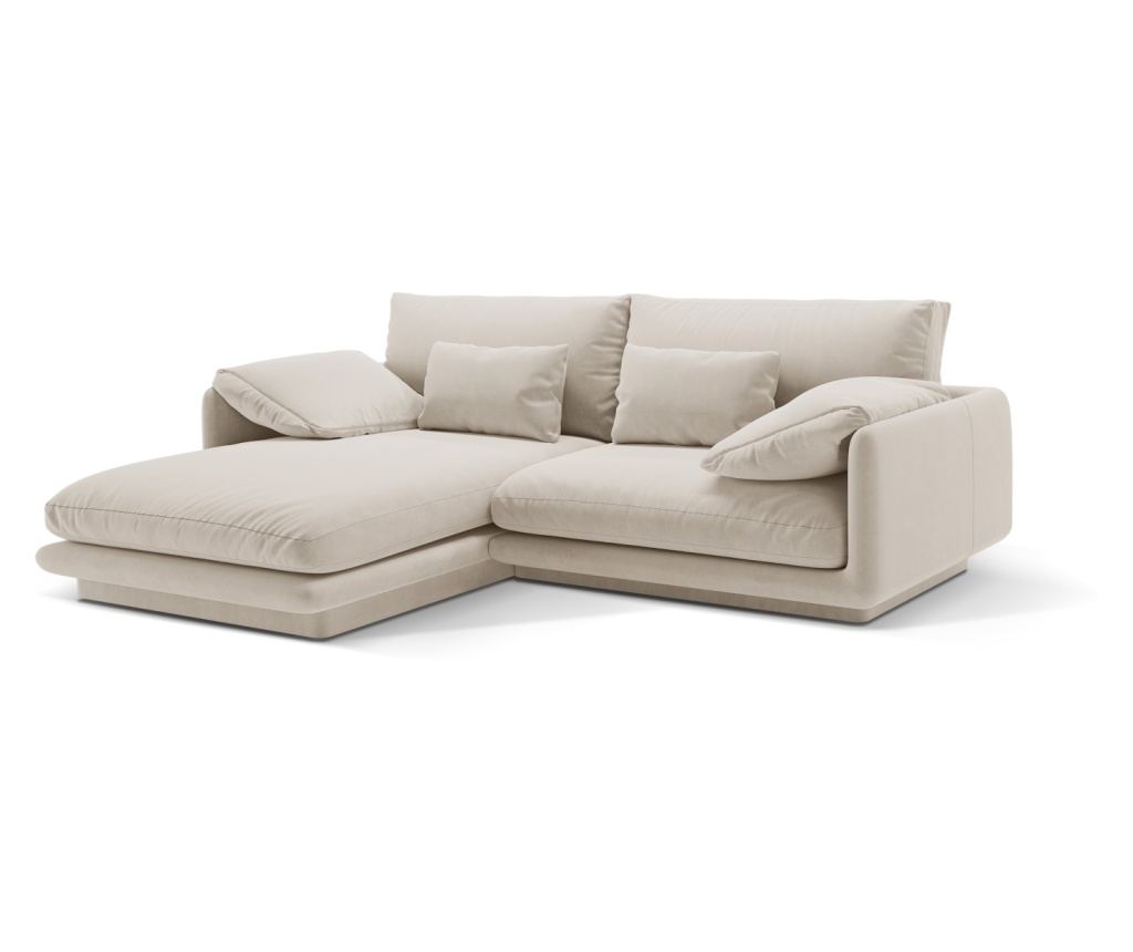 Micadoni Home 538900 sarokülő, ekrü, 83x170x220 cm - 2