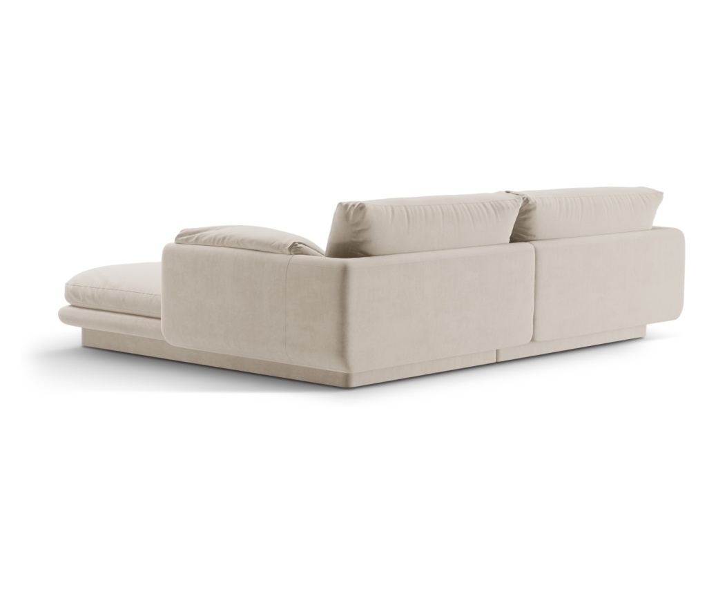 Micadoni Home 538900 sarokülő, ekrü, 83x170x220 cm - 3