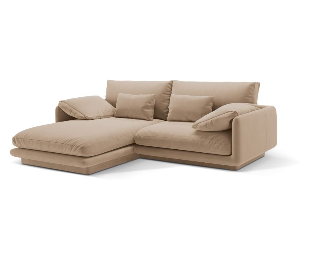 Sarokkanapé Micadoni Home 538900, homok, 83x170x220 cm - 2
