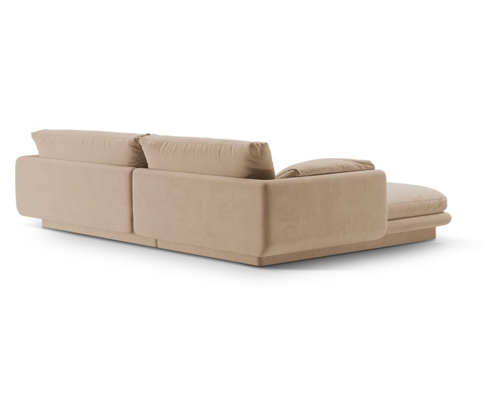 Sarokkanapé Micadoni Home 538876, Torino, Homok, 83x170x250 cm - 3