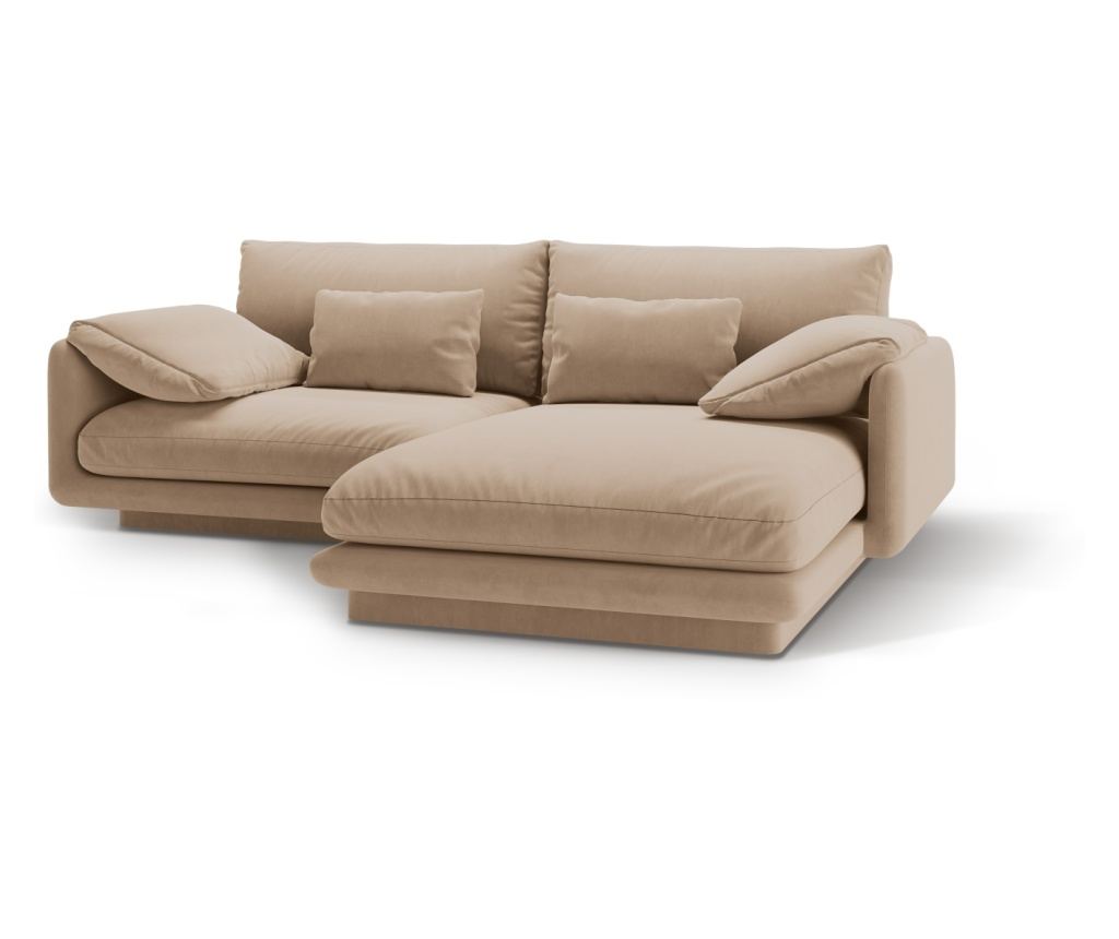 Micadoni Home Torino sarokgarnitúra, homokszín - 7