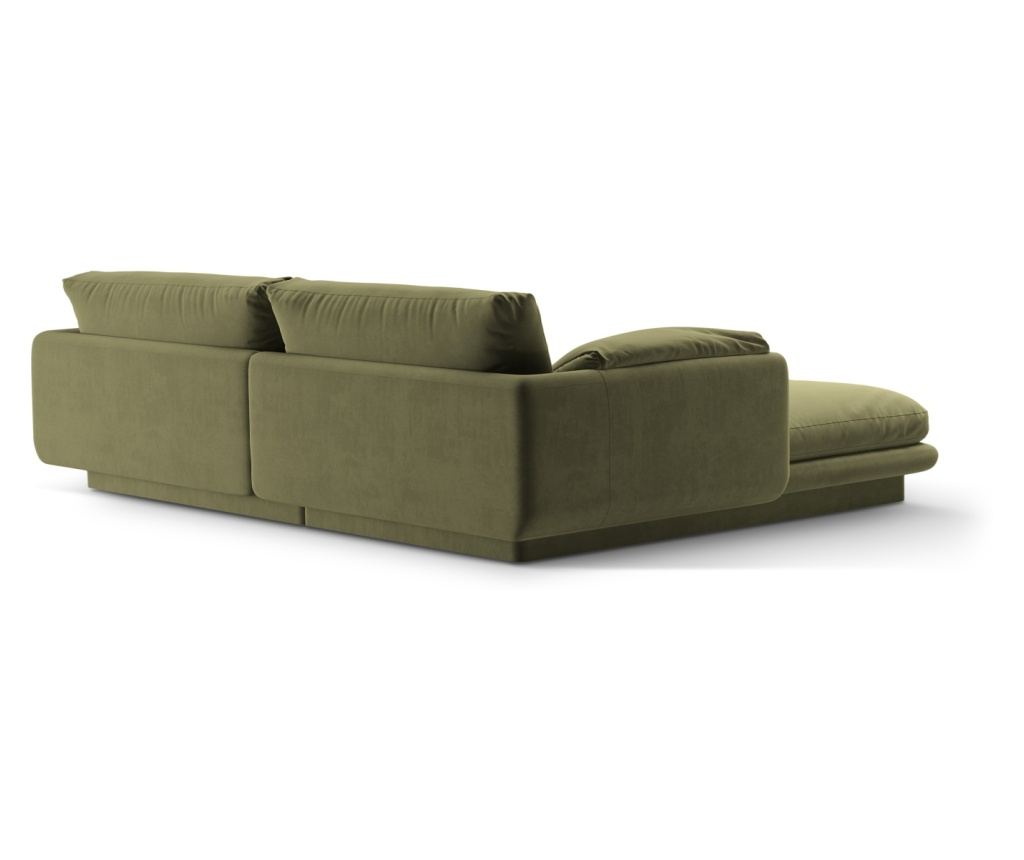 Micadoni Home Torino világoszöld sarokgarnitúra - 3