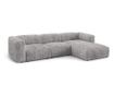 Micadoni Home Martina Модулен ъглов диван, Светлосив thumbnail 2