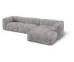 Micadoni Home Martina Модулен ъглов диван, Светлосив thumbnail 3