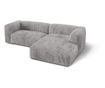 Micadoni Home Martina Модулен ъглов диван, светлосив thumbnail 3