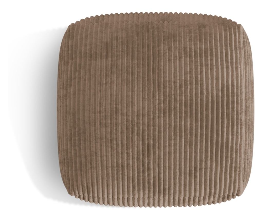 Micadoni Home 539176 Ottomán, Martina, Tölgyfa szín, 44x106x106 cm - 3