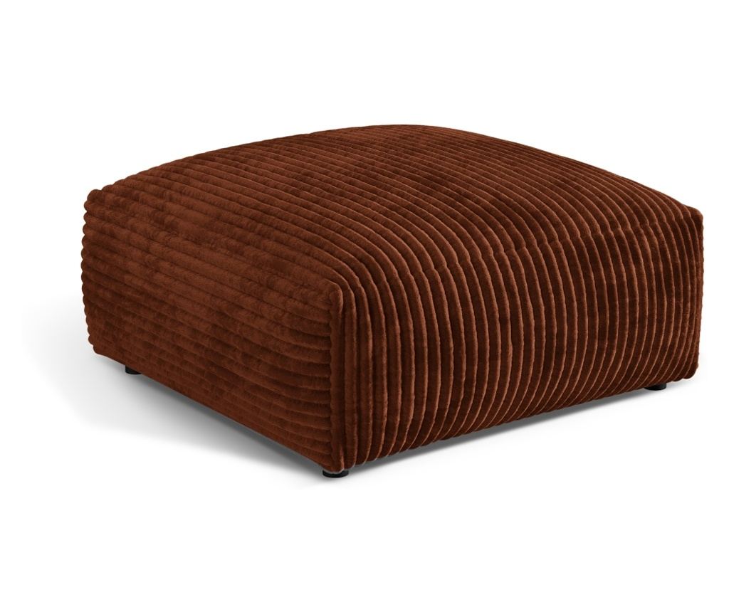 Micadoni Home 539176 Puff, Martina, téglaszín, 44x106x106 cm - 2