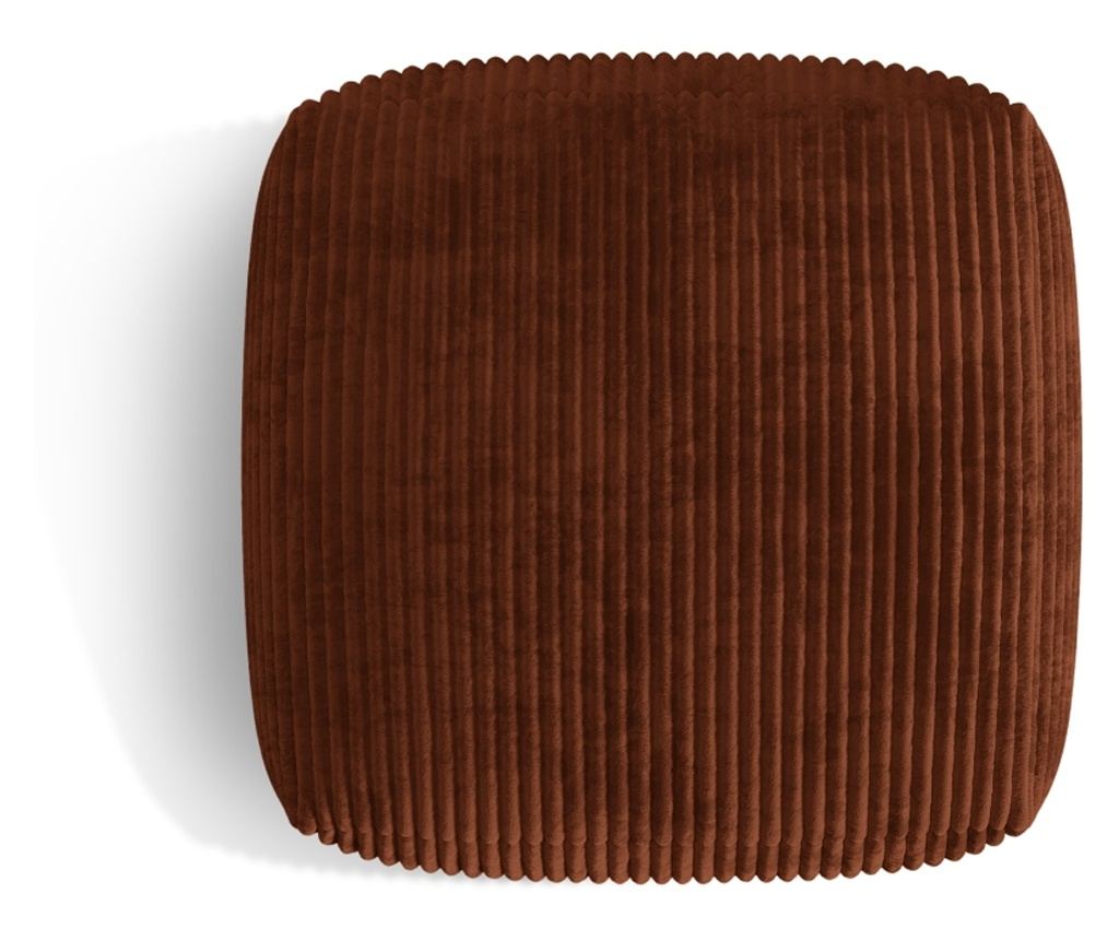 Micadoni Home 539176 Puff, Martina, téglaszín, 44x106x106 cm - 3