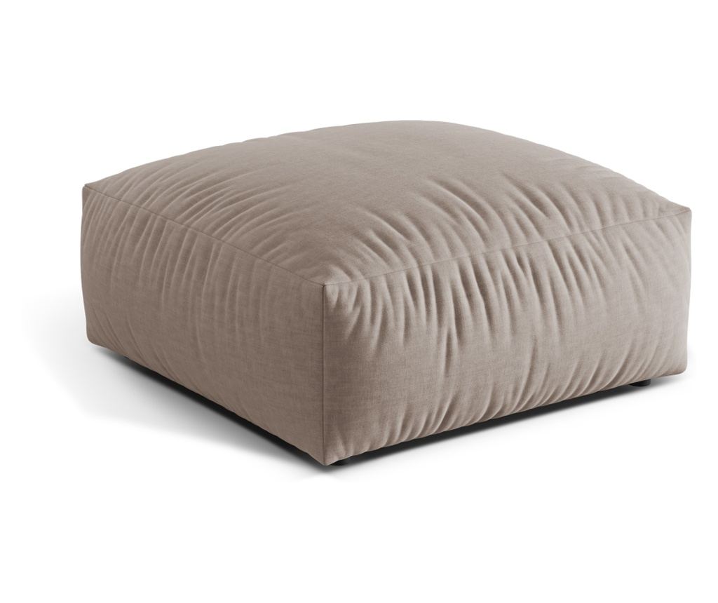 Micadoni Home 539176 puff, Martina, sötétbézs, 44x106x106 cm - 2