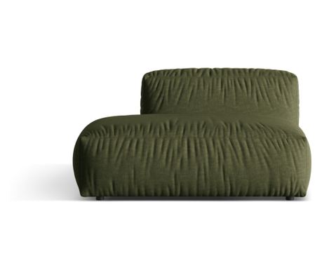 Диван Micadoni Home Martina, зелен, 75x106x133 см