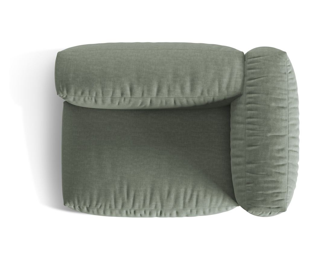 Micadoni Home 539248 Sarokmodul, mohazöld, 75x106x120 cm - 4
