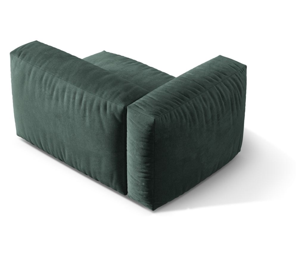 Sarokmodul Micadoni Home 539248, Martina, Kék-zöld, 75x106x120 cm - 3