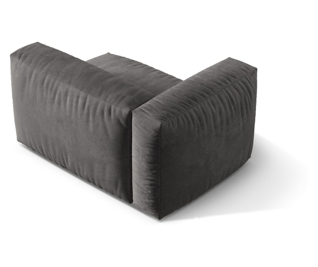 Micadoni Home 539248 Sarok elem, Martina, szürke, 75x106x120 cm - 3