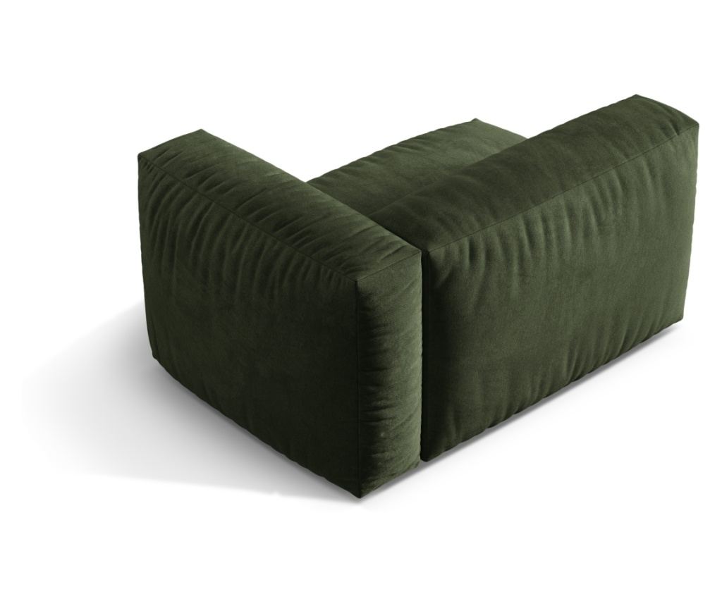 Micadoni Home Martina Zöld Sarokmodul, 75x106x120 cm - 5