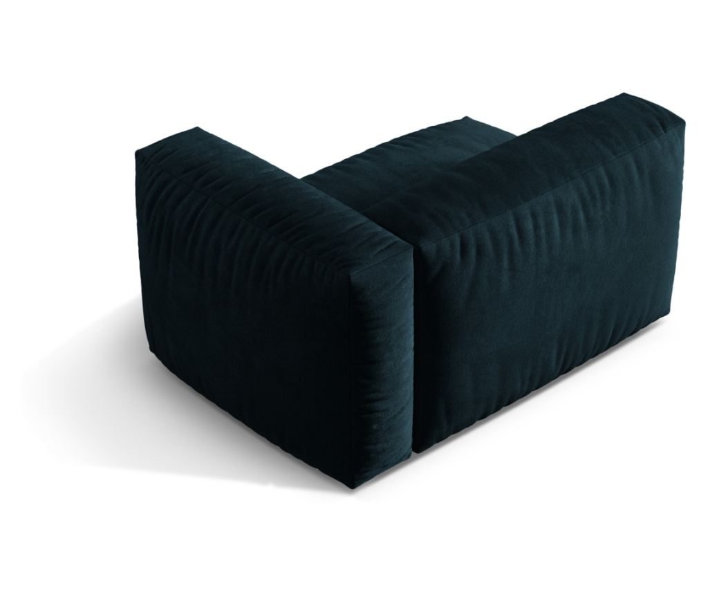 Micadoni Home Martina sarokmodul, sötét kékeszöld - 5