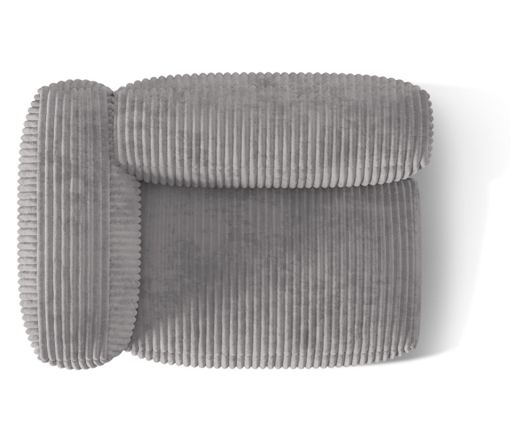 Micadoni Home 539248 Sarok elem, Martina, Világosszürke, 75x106x120 cm - 3
