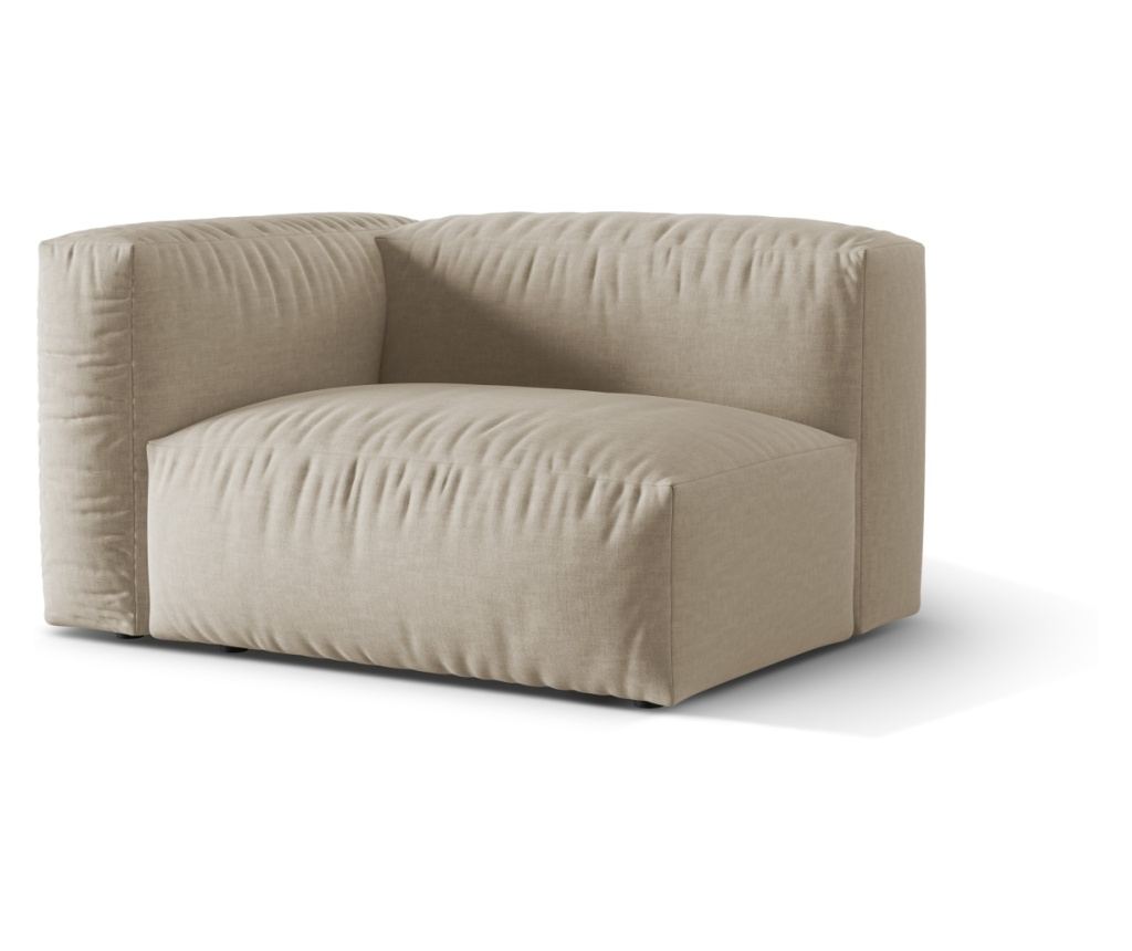 Sarokmodul Micadoni Home 539248, Martina, Világosbézs, 75x106x120 cm - 2