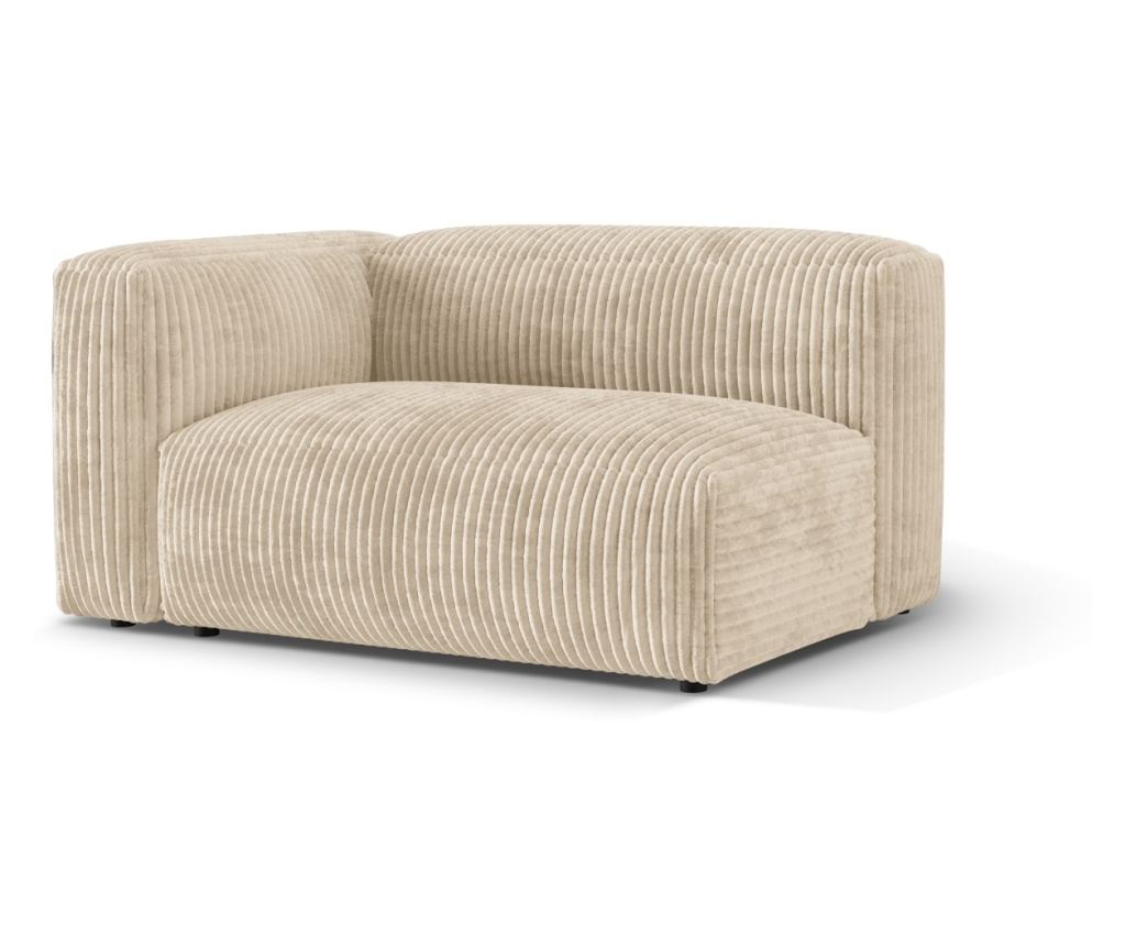 Sarokmodul Micadoni Home 539325, Martina, Világosbézs, 75x106x160 cm - 2