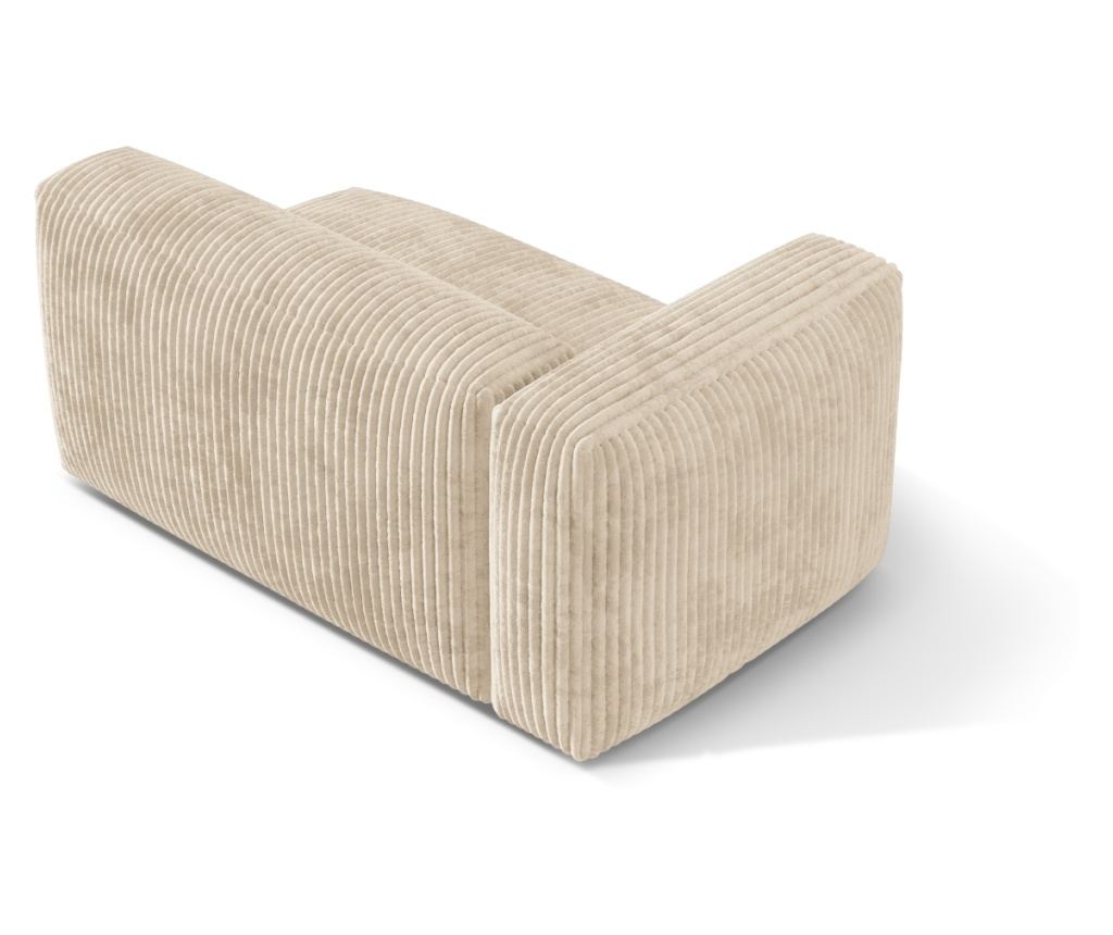 Sarokmodul Micadoni Home 539325, Martina, Világosbézs, 75x106x160 cm - 3