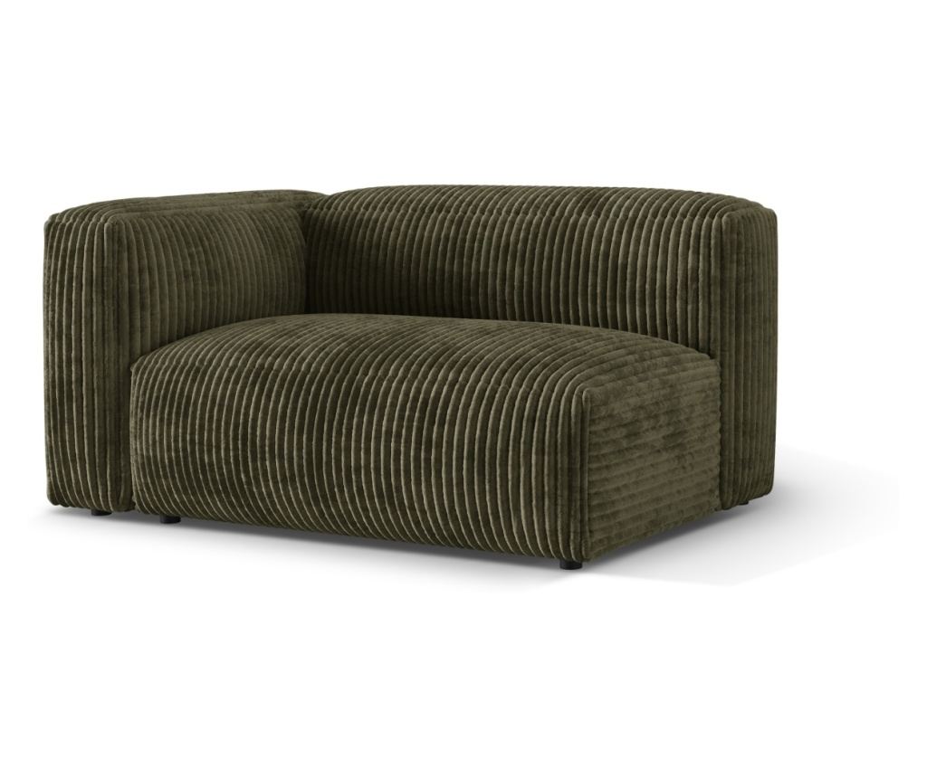 Micadoni Home 539325 Sarokmodul, Martina, Mohazöld, 75x106x160 cm - 2