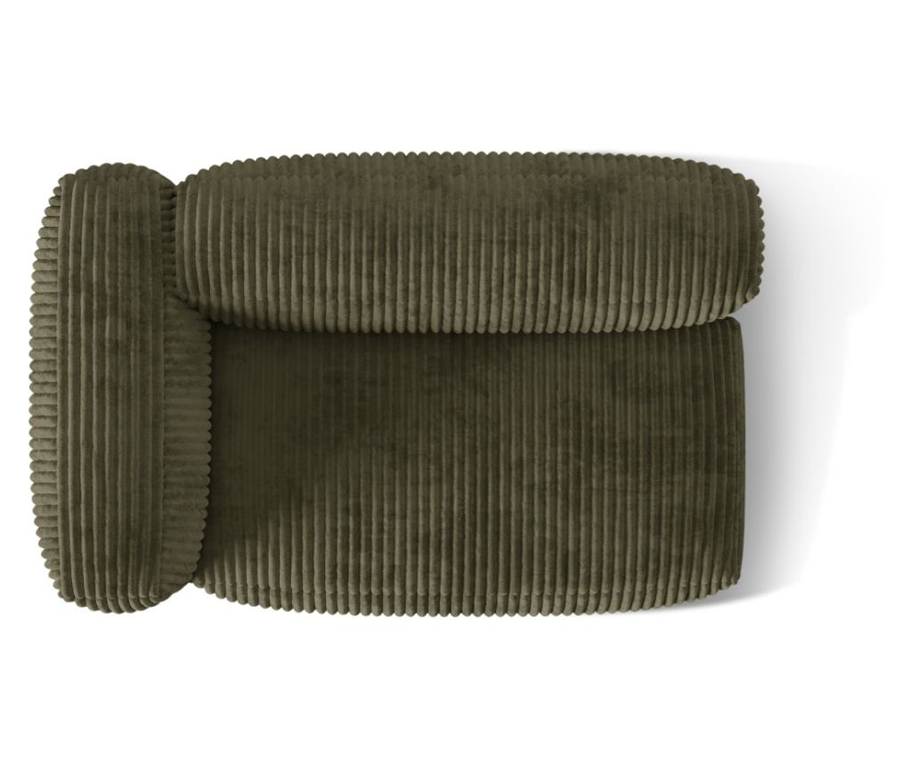 Micadoni Home 539325 Sarokmodul, Martina, Mohazöld, 75x106x160 cm - 4