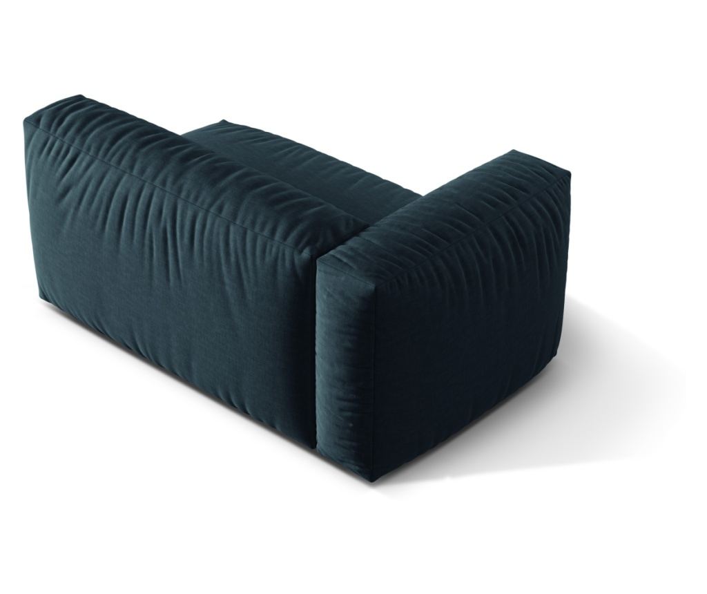 Sarokmodul Micadoni Home 539325, Martina, Kék, 75x106x160 cm - 3