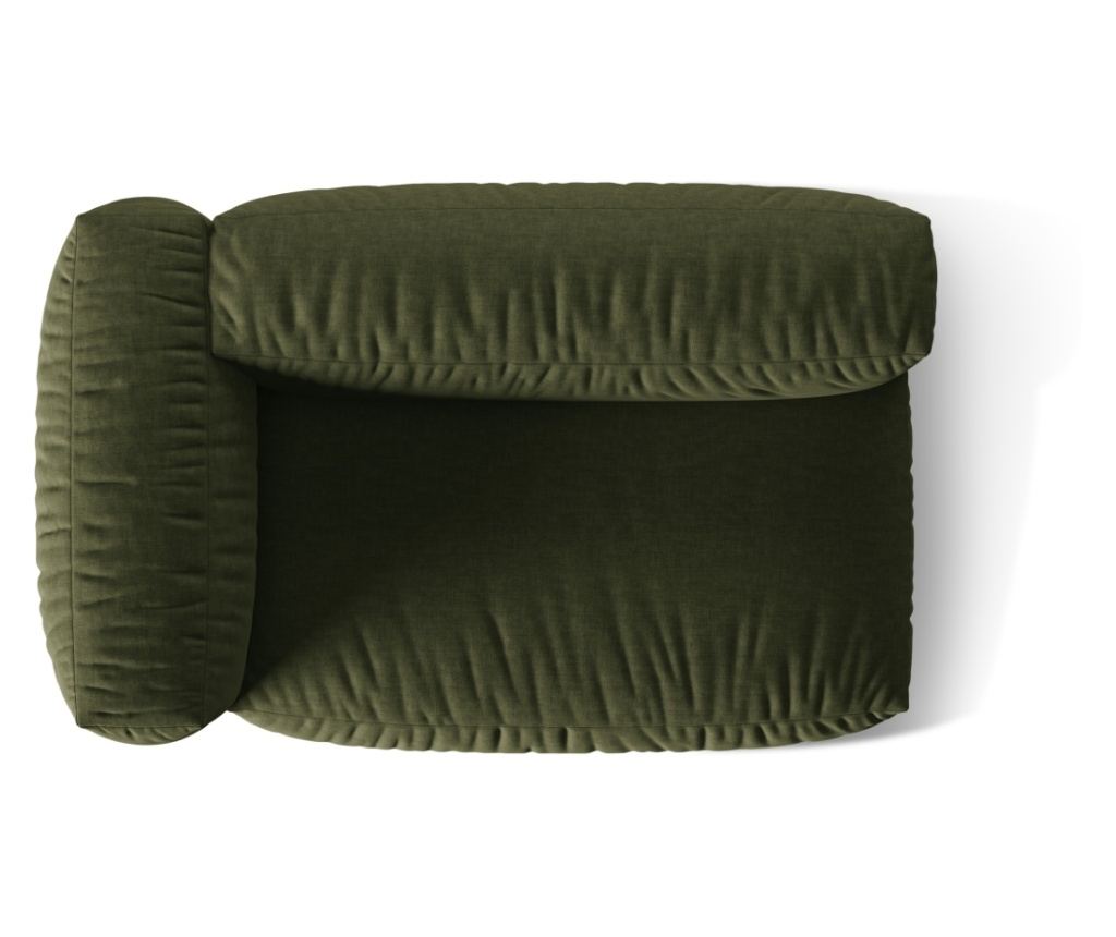 Micadoni Home 539325 Martina sarokmodul - Zöld, 75x106x160 cm - 4