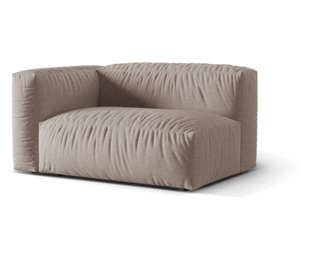 Sarokmodul Micadoni Home 539325, Martina, Sötétbézs, 75x106x160 cm - 2