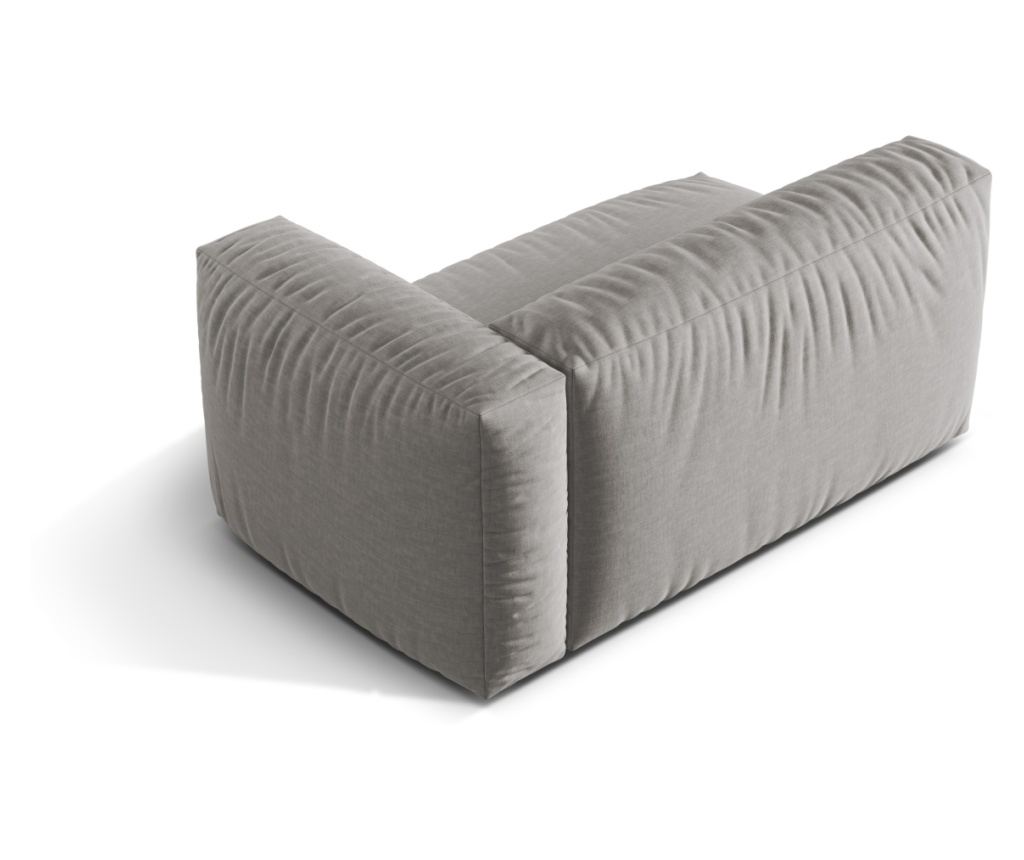 Sarokmodul Micadoni Home 539325, Martina, Világosszürke, 75x106x160 cm - 3