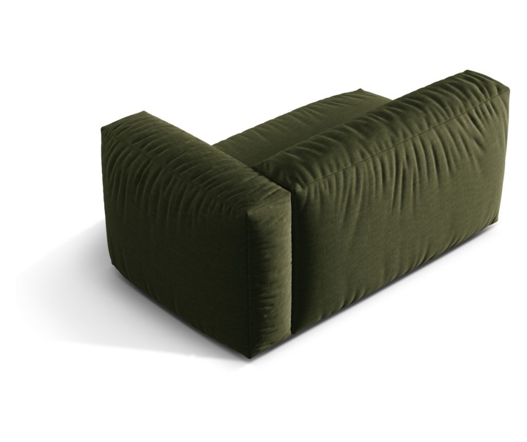 Sarokmodul Micadoni Home 539325, Martina, Zöld, 75x106x160 cm - 5