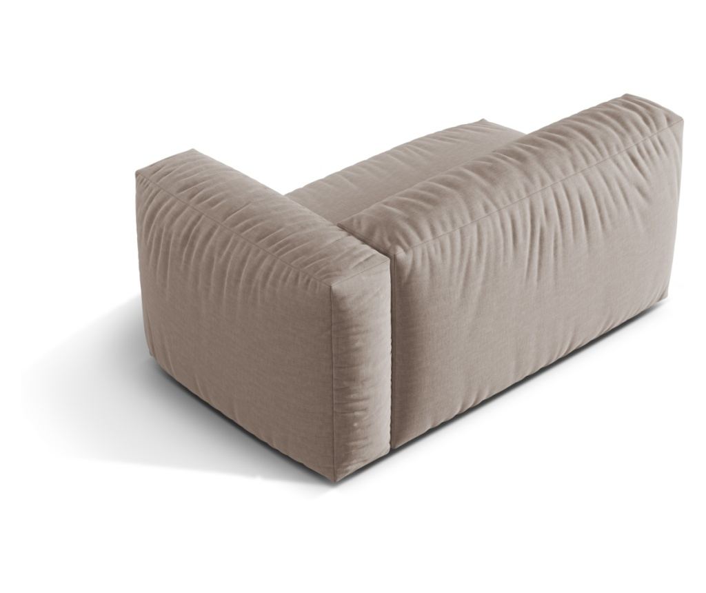 Sarokmodul Micadoni Home 539325, Martina, Sötétbézs, 75x106x160 cm - 3