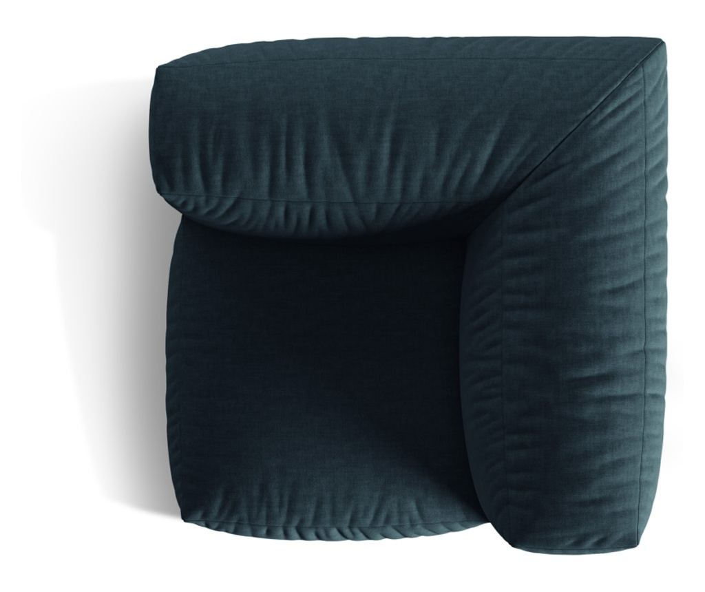 Sarok Univerzális Modul Micadoni Home 539374, Martina, Kék, 75x106x106 cm - 3