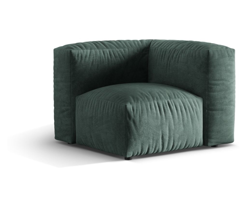 Sarok Univerzális Modul Micadoni Home 539374, Martina, Kék-Zöld, 75x106x106 cm - 3