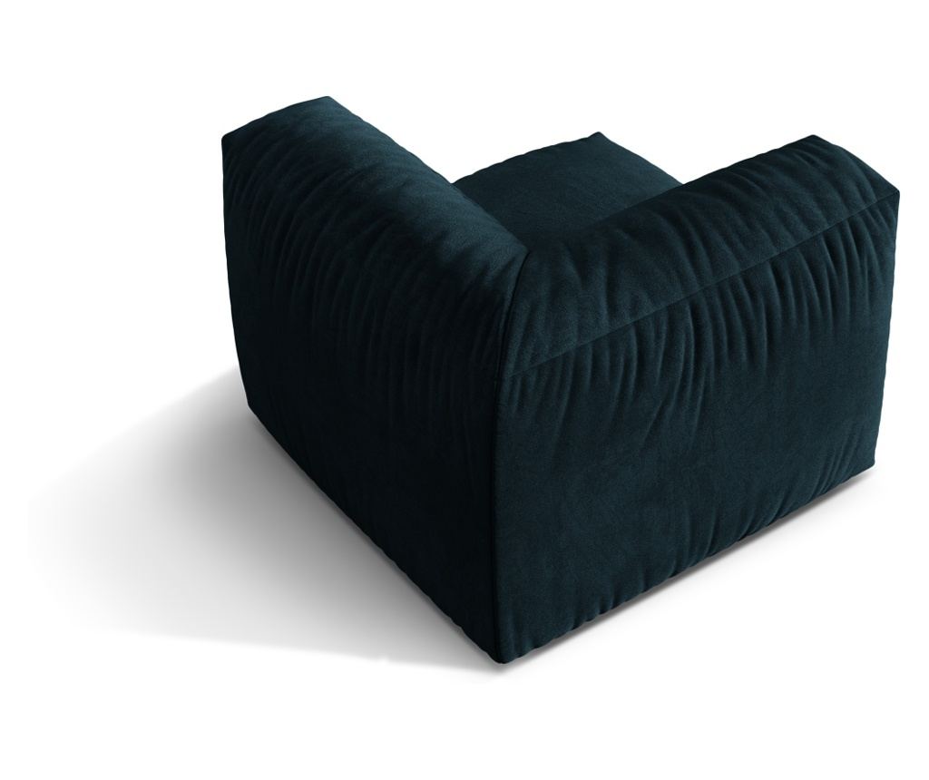 Micadoni Home 539374 Sarok Univerzális Modul, Martina, Sötét Kék-Zöld, 75x106x106 cm - 3