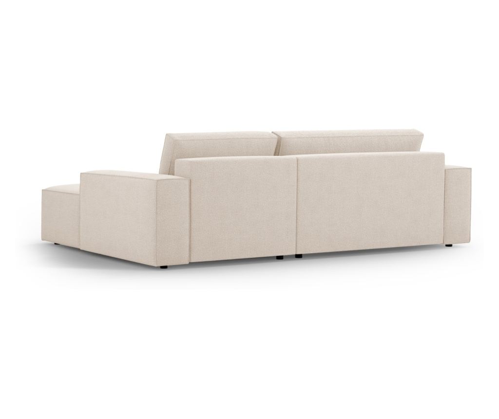 Sarokülőgarnitúra Micadoni Home 539418, Jodie, bézs, 86x151x246 cm - 4
